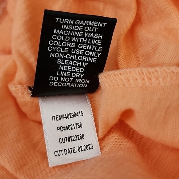 Torrid - Cotton Modal Slub Square Neck Smocked Babydoll Tank in Papaya P… - Picture 8 of 12